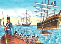 Francia y México están en conflicto, esto provocando la guerra de los pasteles