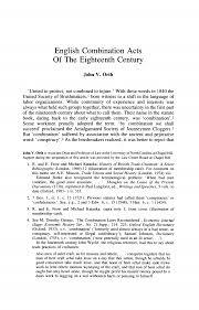 Abolishment of the Combination Acts