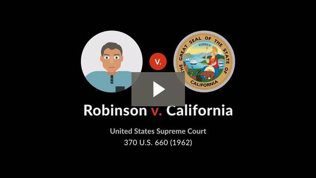 Robinson v California