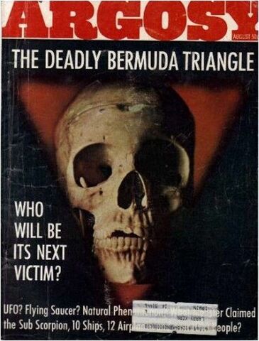 The fiction magazine Argosy Magazine participates in the mystery.