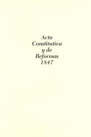 CONSTITUCION DE 1847