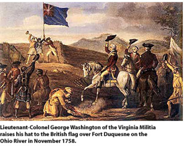 George Washington assaults Fort Duquesne