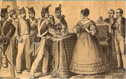 Pronunciamiento de los sargentos de La Granja. Restablecimiento de la Constitución de 1812