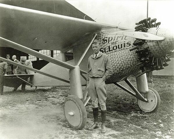 "Spirit of St. Louis" del piloto Charles Lindbergh.