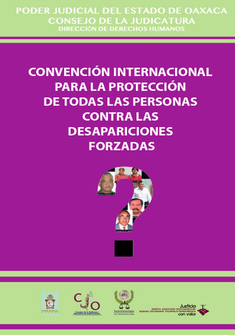 4.	Convención Internacional Para La Protección De Todas Las Personas Contra Las Desapariciones Forzadas