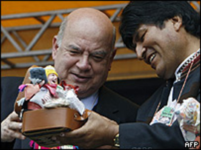 Mision de Buenos Oficios en Bolivia