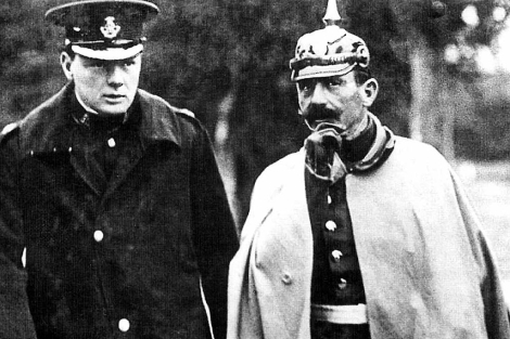 Guillermo II despide a Bismark.