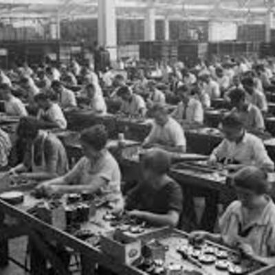 Timeline: ADMINISTRACIÓN CIENTIFICA -II GUERRA MUNDIAL