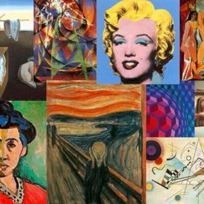 Timeline: Las vanguardias. El arte a lo largo de los años.
