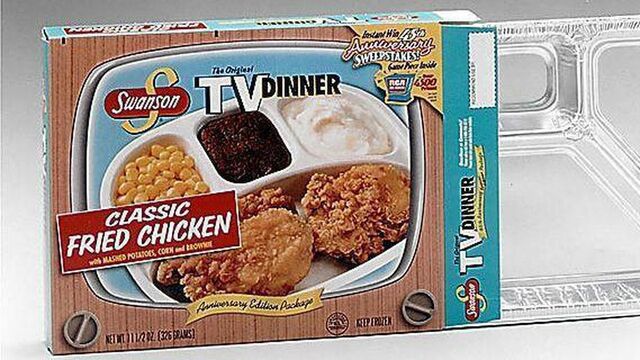 Swanson TV Dinners Use Plastic