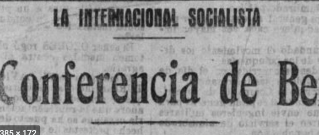 CONFERENCIA DE BERNA