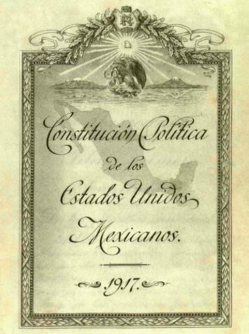 CONSTITUCIÓN DE 1917