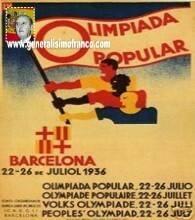 Olimpiadas populares en Barcelona.