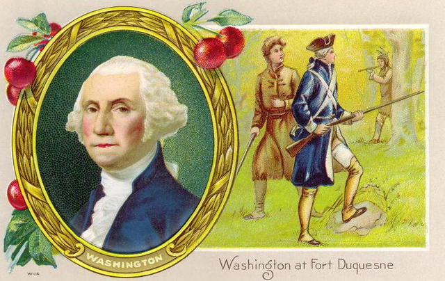 George Washington assults Fort Durquesne