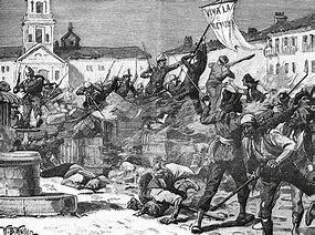 Estalla la Revolución Gloriosa y exilio de Isabel II.