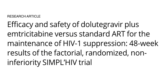 SIMPL' HIV TRIAL