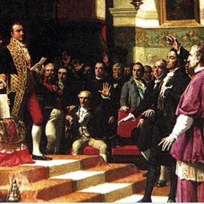 Timeline: LA CONFLICTIVA CONSTRUCCIÓN DEL ESTADO LIBERAL