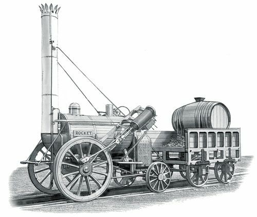 Stephenson’s Steam locomotive