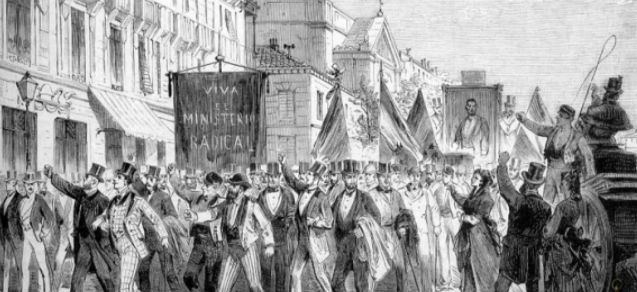 Nuevo gobierno moderado de Narváez