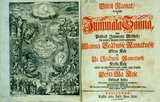 Esimene eestikeelne piibel