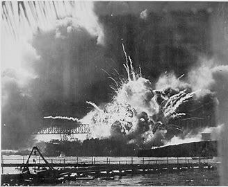 Bombing of Perl Harbor, Hawaii