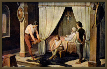 Svatopluk umírá, nastupuje Mojmír II.