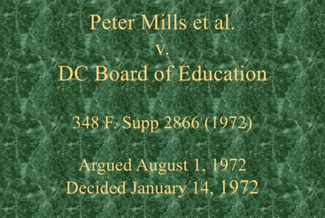 Mills v. Board of Education of the District of Columbia