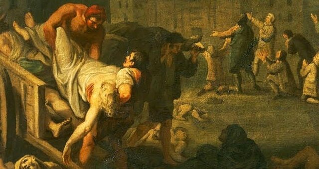 Plague begins in Europe