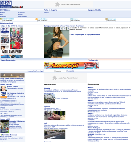 Homepage 2006