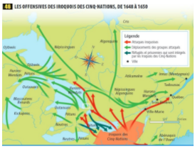La destruction de la Huronie (guerre)