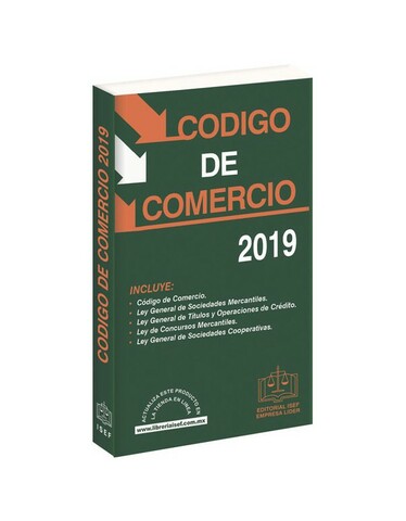 Reforma al Código de Comercio vigente del 24 de mayo de 1996