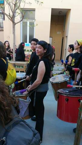 Començo la batucada