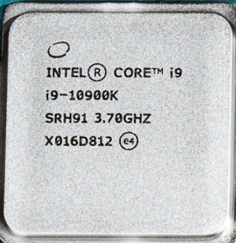 Intel core 10º generación