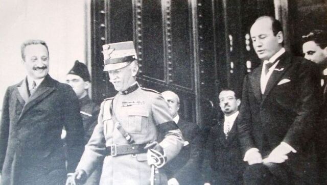 Toma de poder Mussolini.