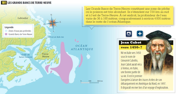 Les pêcheries en Amérique du Nord au 15e siècle