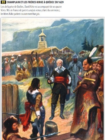 Le passage des frères Kirke et la prise de possession anglaise