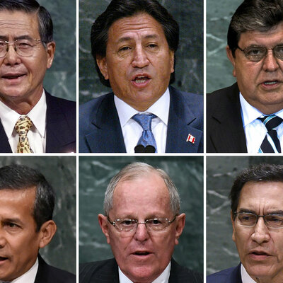 Timeline: Presidentes del Perú de las ultimas décadas