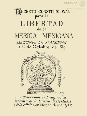 Decreto Constitucional para la libertad de la americana mexicana