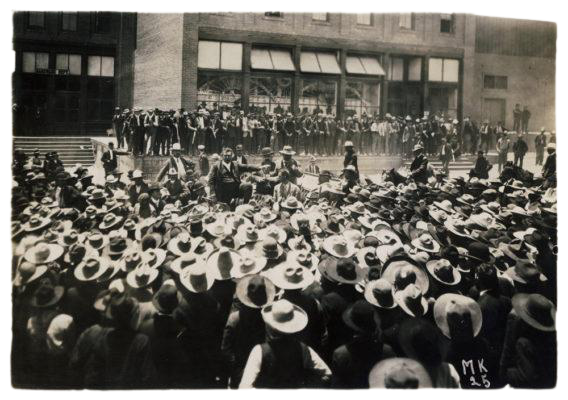 HUELGA DE MINEROS EN CANANEA,SONORA.