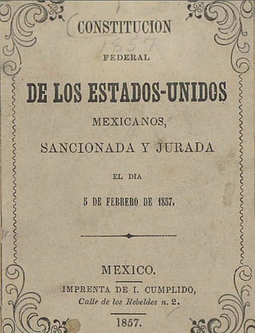Constitucion de 1857
