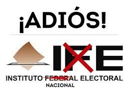 2014: Instituto Nacional Electoral INE