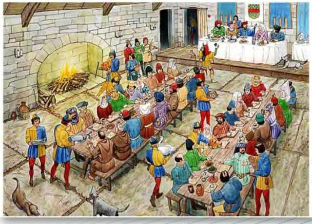 Servicio de alimentos y bebidas como privilegio de la aristocracia