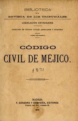 1870 Código Civil (México)