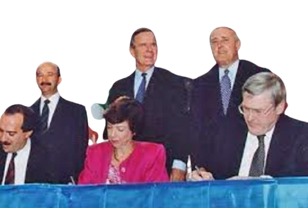 FIRMA DEL TLC POR MEXICO.