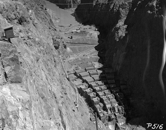 The hoover dam