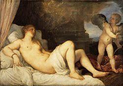 Tiziano: Danae i la pluja d’or