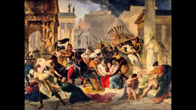 Caida del imperio Romano de Occidente