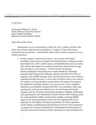 McCallum evaluates his own performance