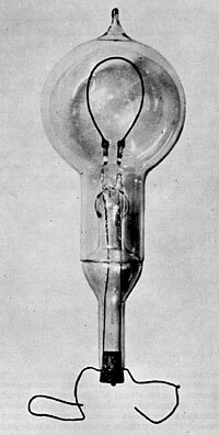 Light Bulb Invented by Thomas Edison (1878)