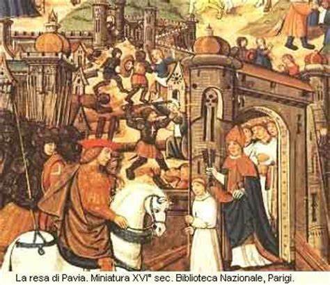 la conquista di Pavia